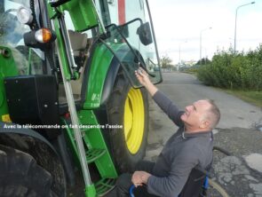 Siège élévateur télescopique